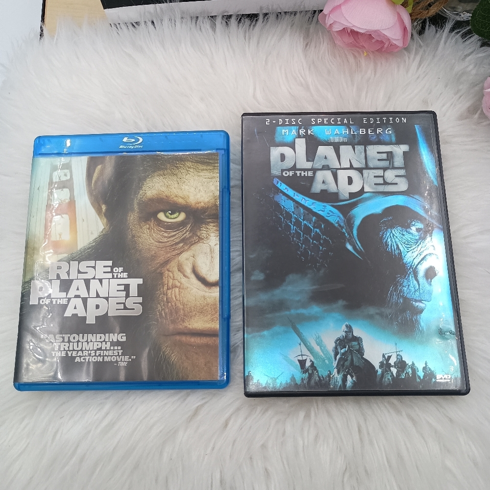 The planet apes Blu-ray and DVD bundle